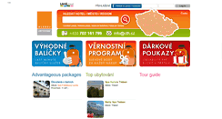 Desktop Screenshot of hledej-ubytovani.cz